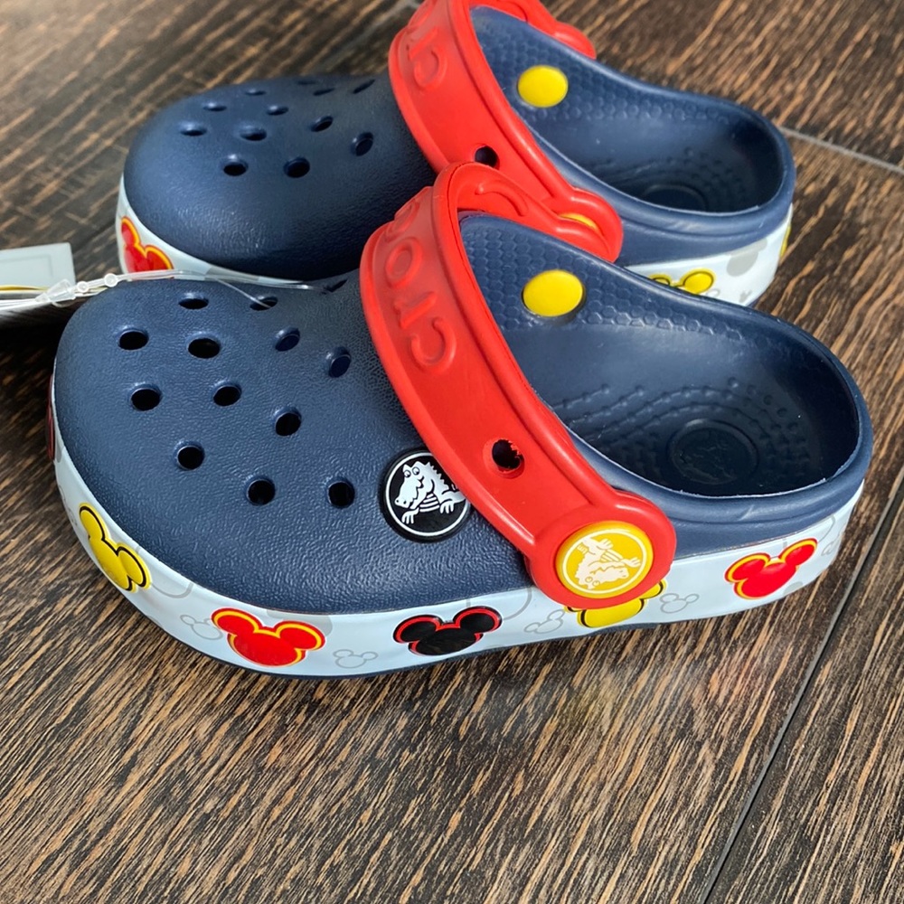 Mickey Mouse Light Up Crocs